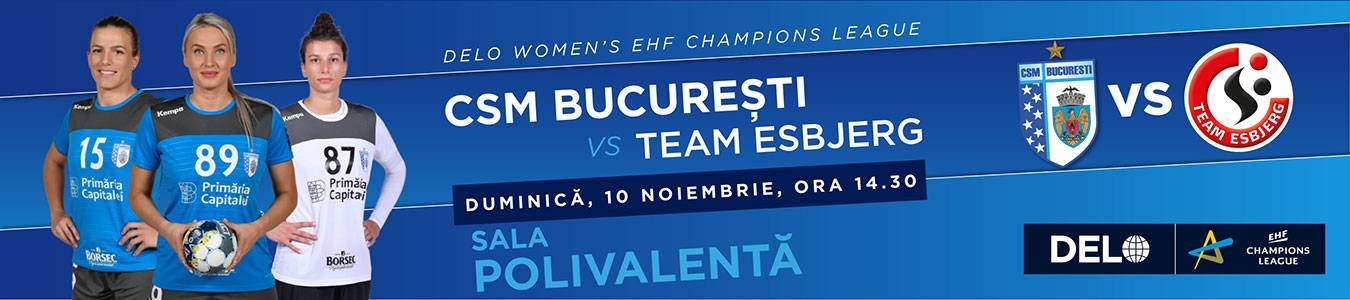 CSM Bucuresti vs Team Esbjerg