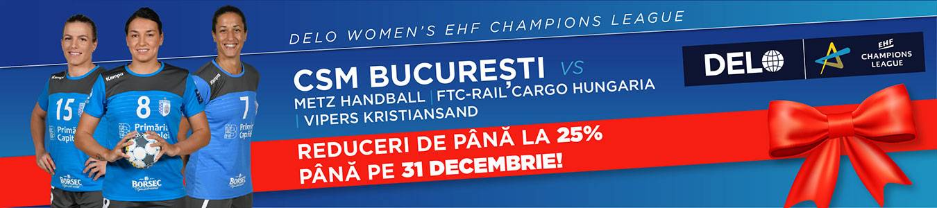 DELO WOMEN'S EHF Champions League - Pachet Main Round