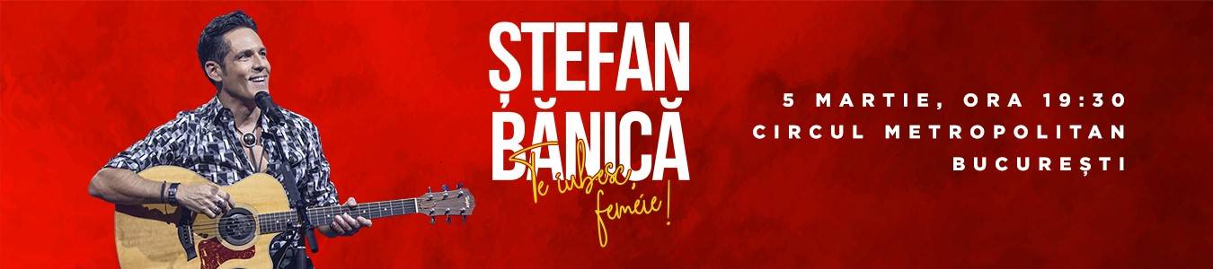 Stefan Banica - Te iubesc, femeie!