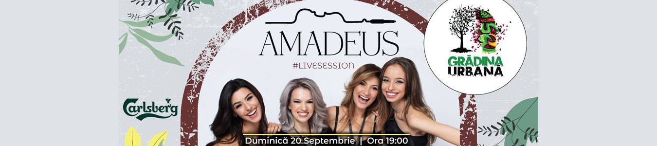 Amadeus live session in Gradina Urbana