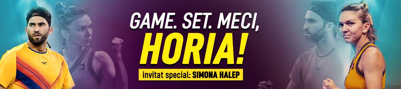 Meci demonstrativ de tenis, retragerea lui Horia Tecau, invitat special Simona Halep