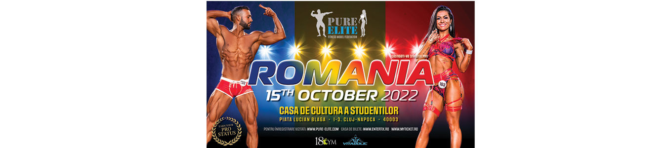 Pure Elite Fitness Show Romania