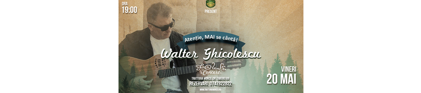 Atentie, MAI se canta! || Concert Walter Ghicolescu 