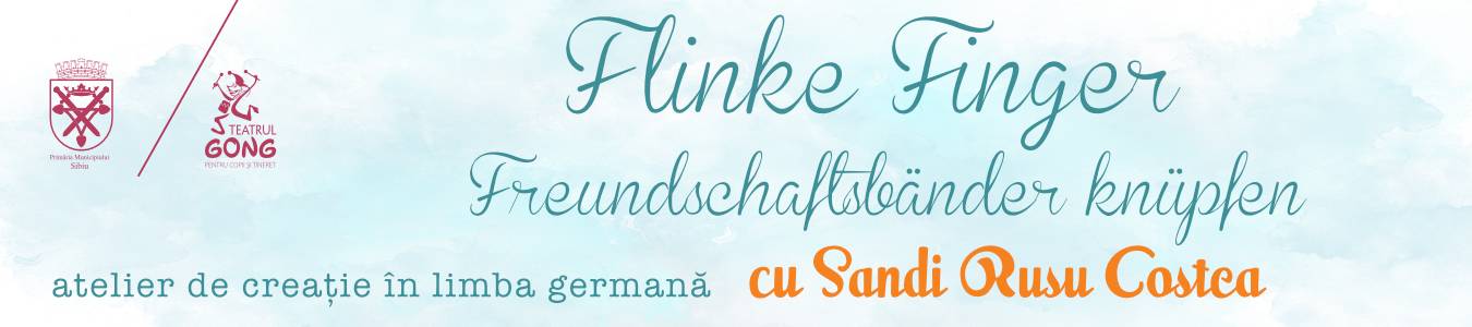 Atelier de creatie in limba germana „Flinke Finger” – Bratarile impletite