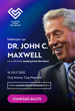 Leading from the Heart – John Maxwell revine in Romania 