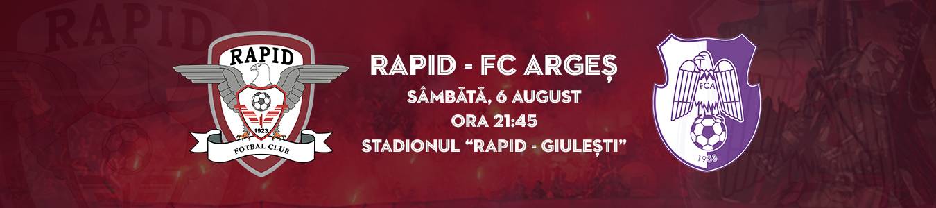 FC RAPID 1923 VS. FC Arges