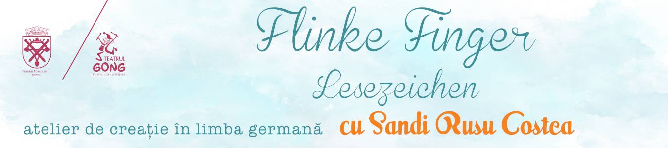 Kreativ Workshop „Flinke Finger” – Lesezeichen Atelierul de creatie „Flinke Finger” – Semn de carte