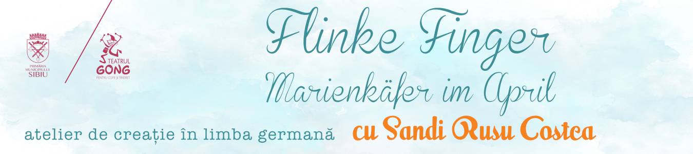 Kreativ Workshop „Flinke Finger” – Marienkäfer im April / Atelierul de creatie „Flinke Finger” –  Buburuza din aprilie 