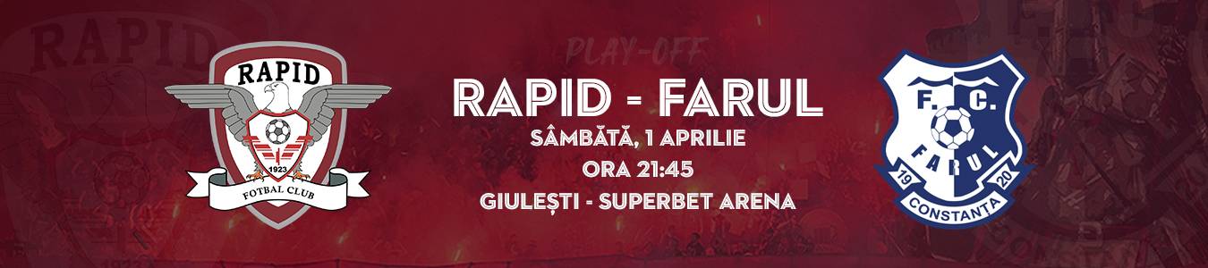 FC Rapid 1923 - Farul Constanta
