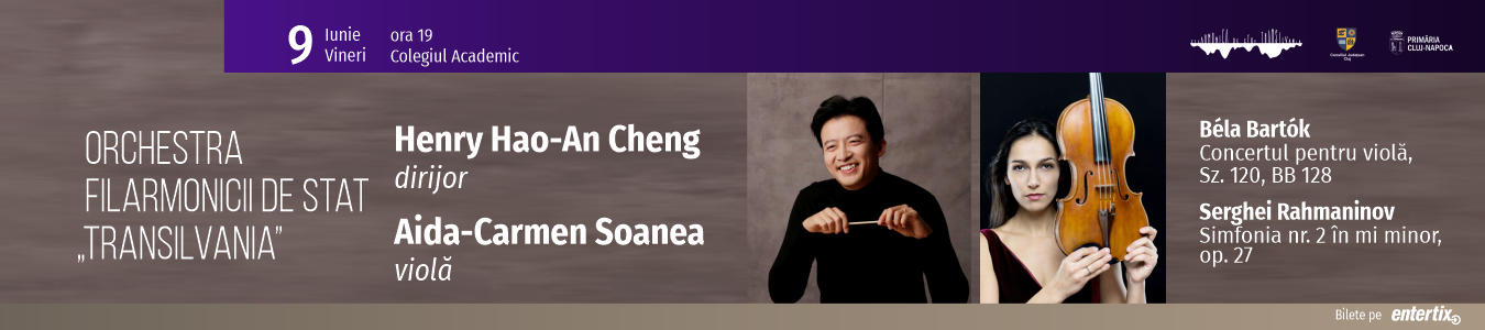 Concert simfonic – dirijor Henry Hao-An Cheng - Abonament 28