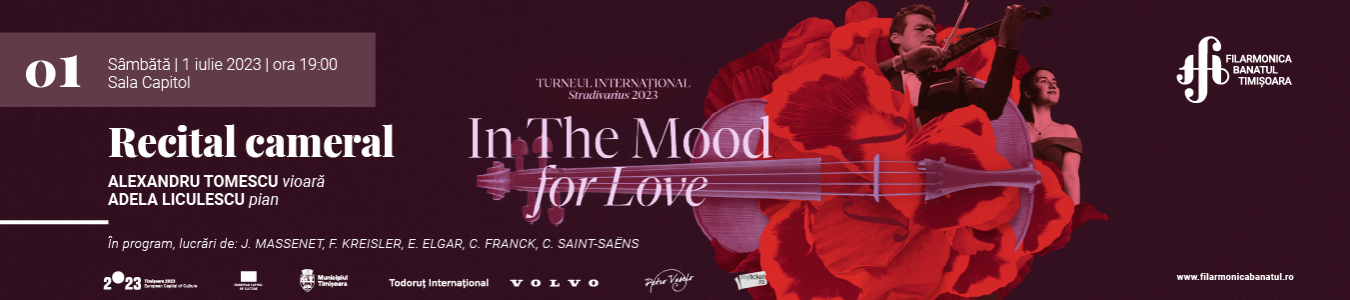 Recital In the Mood for Love | ALEXANDRU TOMESCU – vioara, ADELA LICULESCU - pian