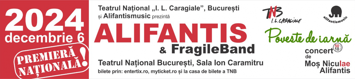  ALIFANTIS & fragileBand – Poveste de iarna – Concert de Mos Niculae Alifantis