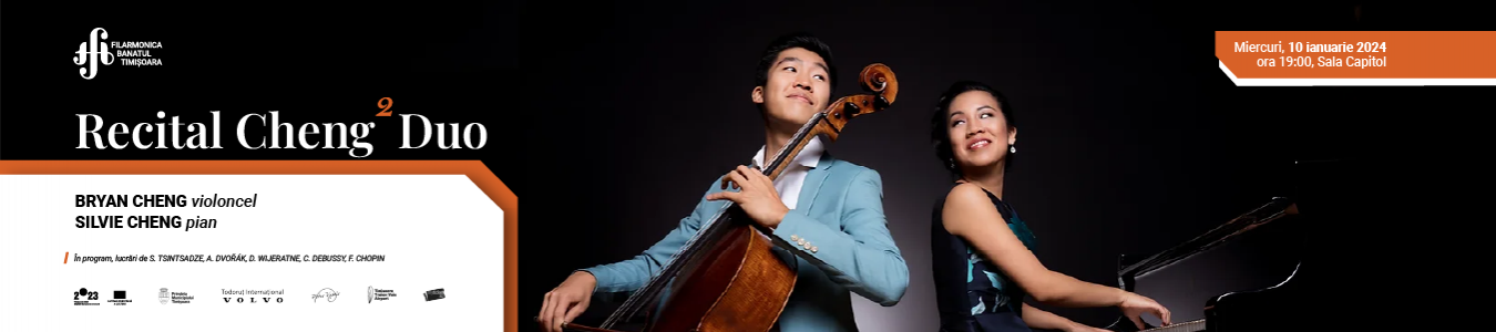 RECITAL Cheng² Duo | BRYAN CHENG – violoncel, SILVIE CHENG  - pian