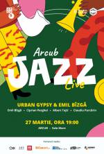 Stagiune ARCUB Jazz Live: Concert Urban Gypsy & Emil Bizga / Emil Bizga - Ciprian Parghel - Albert Tajti - Claudiu Purcarin