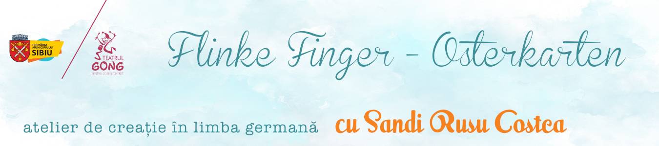 Kreativ Workshop „Flinke Finger” – Osterkarten / Atelierul de creatie „Flinke Finger” – Felicitari de Paste