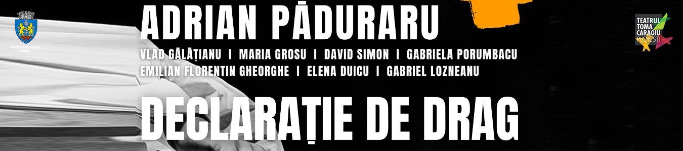 Declaratie de drag - spectacol - concert Adrian Paduraru & Band