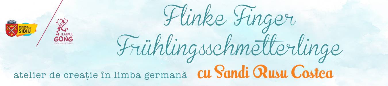 Kreativ Workshop „Flinke Finger” – Frühlingsschmetterlinge / Atelierul de creatie „Flinke Finger” – Fluturi de primavara